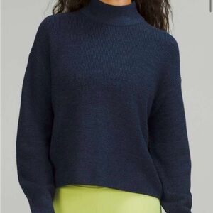 Lululemon Marino Wool-Blend Sweater - True Navy